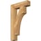Ekena Millwork Westlake Block Rough Sawn Bracket, Western Red Cedar, 4"W x 18"D x 30"H BKT04X18X30WTL05RWR - alternate 1